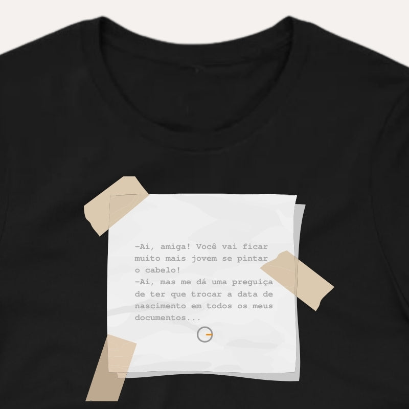 Ai, amiga! - Camiseta Premium Feminina (Frete Grátis)