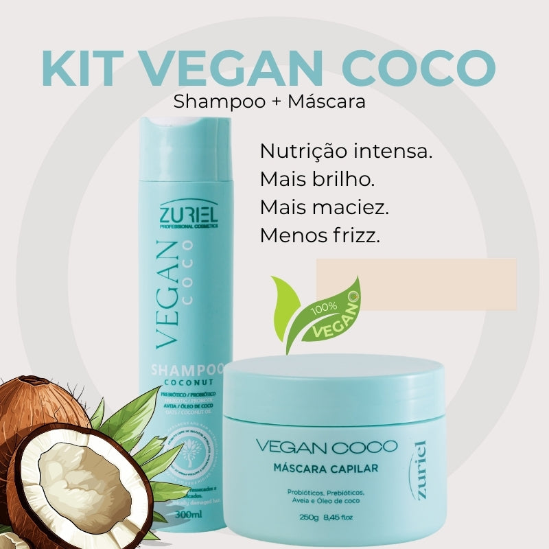 VEGAN COCO - KIT Shampoo e máscara