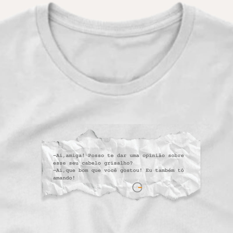 Ai, amiga! - Camiseta Premium Feminina (Frete Grátis)