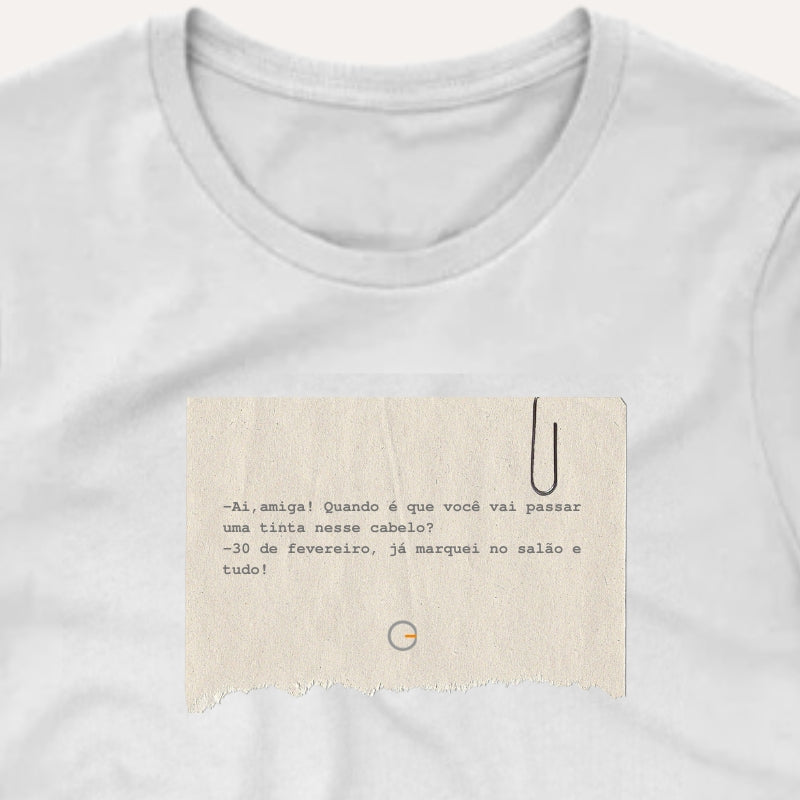 Ai, amiga! - Camiseta Premium Feminina (Frete Grátis)