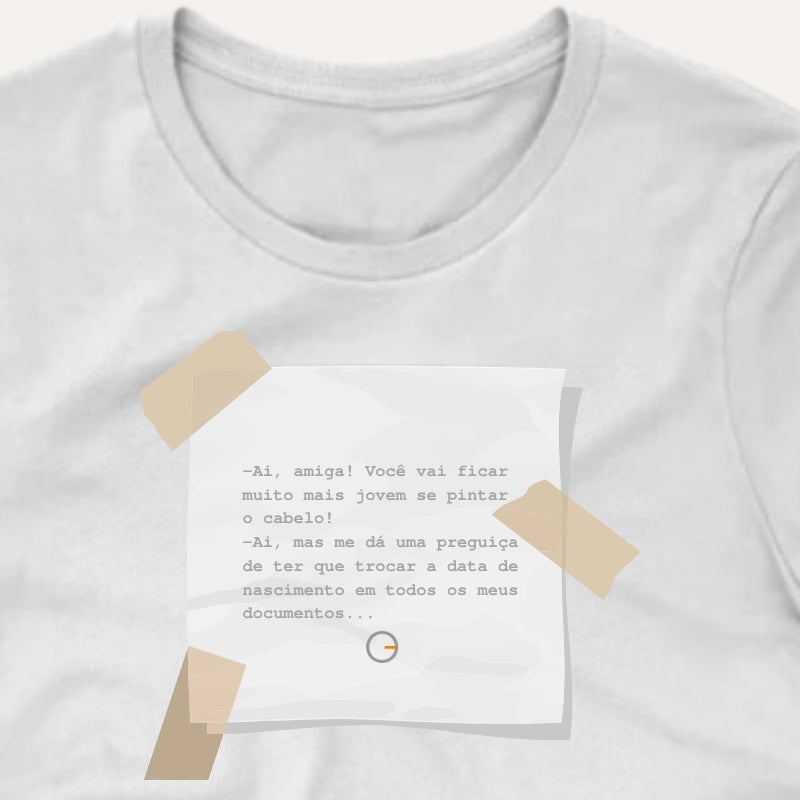 Ai, amiga! - Camiseta Premium Feminina (Frete Grátis)