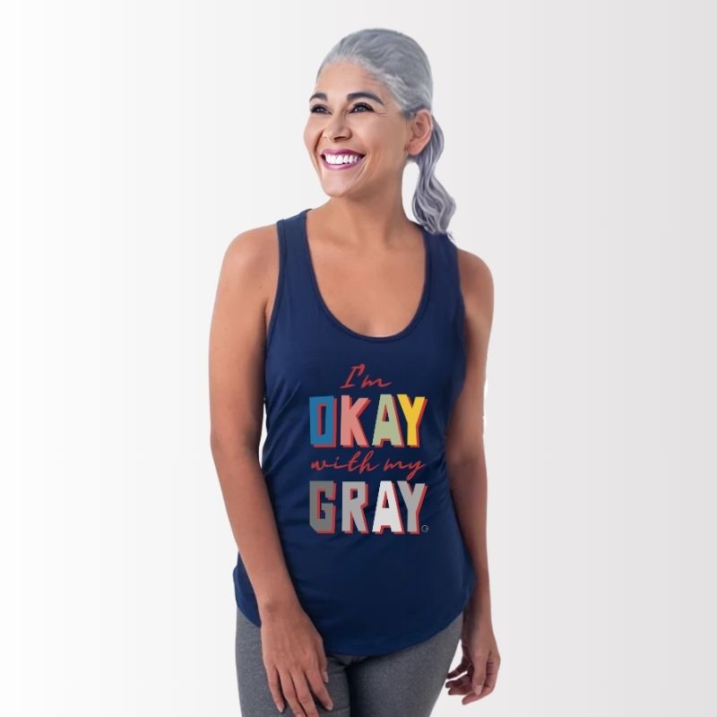 I'm OKAY with my GRAY - Regata Dry Sport UV (Frete Grátis)