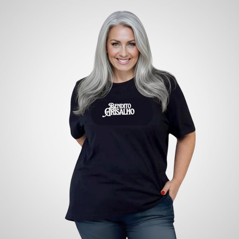 Bendito Grisalho - Camiseta Plus Size