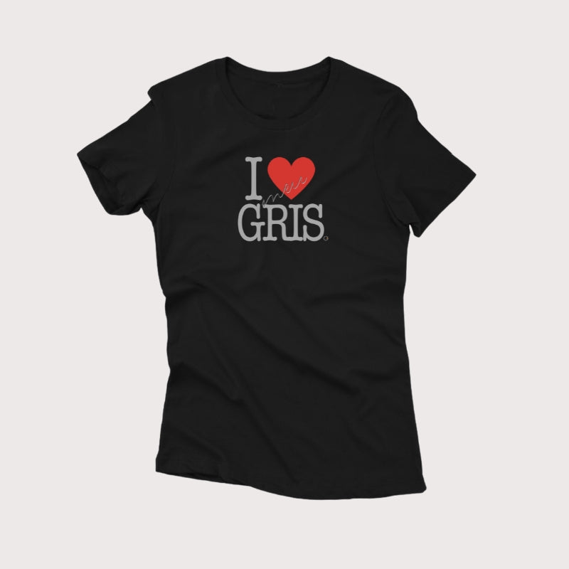 I Love meu Gris- Camiseta Premium Feminina (Frete Grátis)