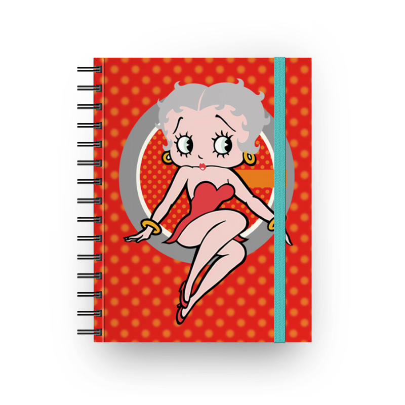 Betinha Gris - Caderno com espiral (Frete Grátis)