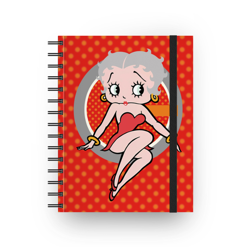 Betinha Gris - Caderno com espiral (Frete Grátis)