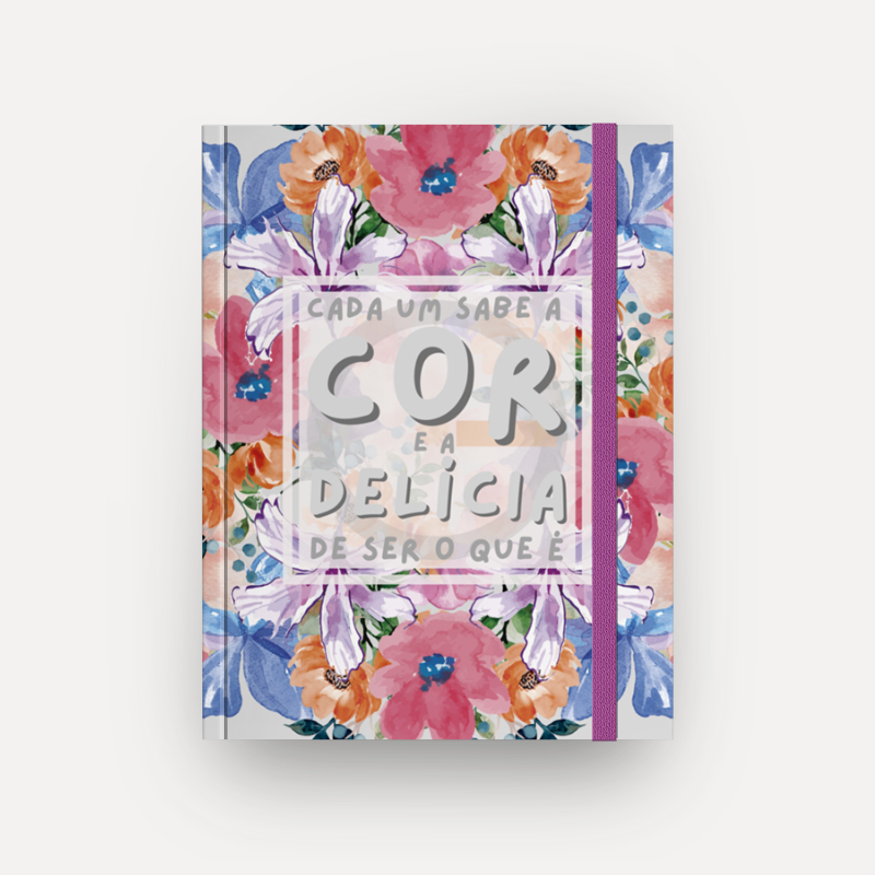 Caderno COR DELÍCIA sem espiral (Frete Grátis)