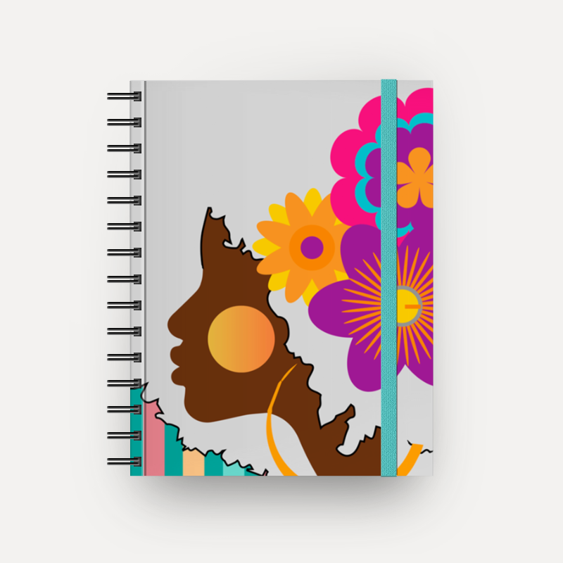 Caderno Oli com espiral (Frete Grátis)