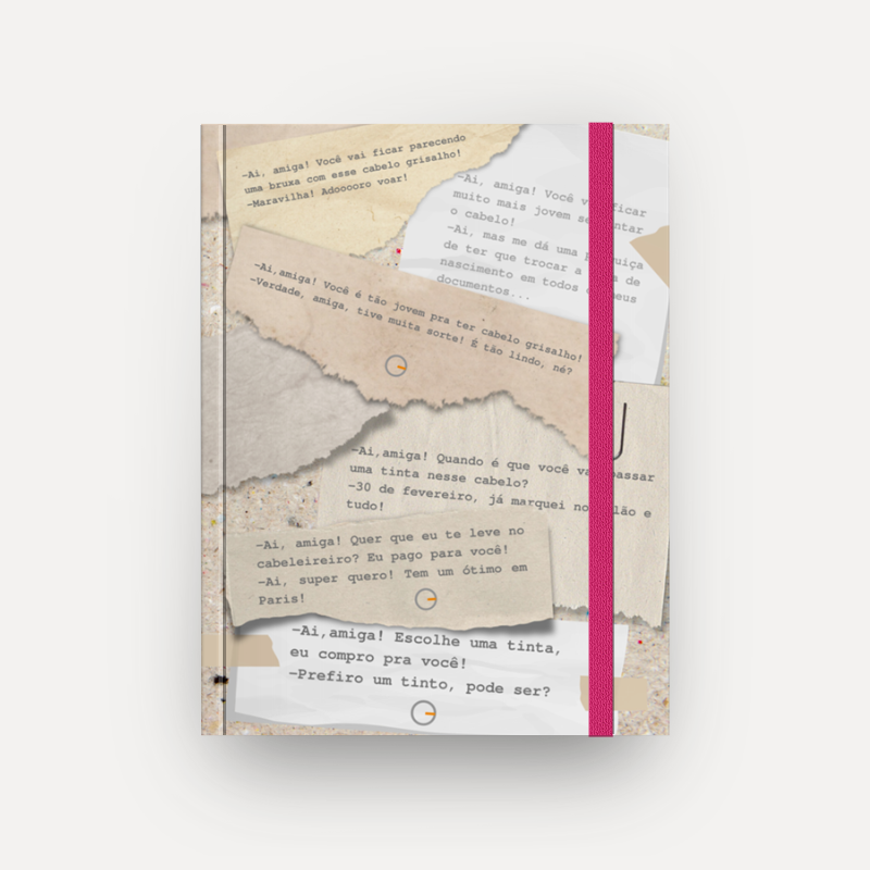 Ai, amiga! - Caderno sem espiral (Frete Grátis)