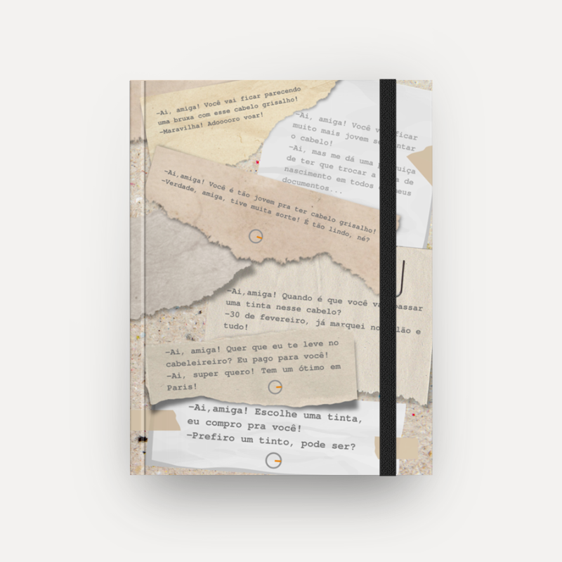 Ai, amiga! - Caderno sem espiral (Frete Grátis)