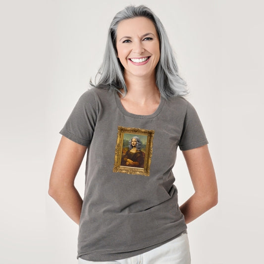 Gio Gris - Camiseta Estonada Feminina (Frete Grátis)