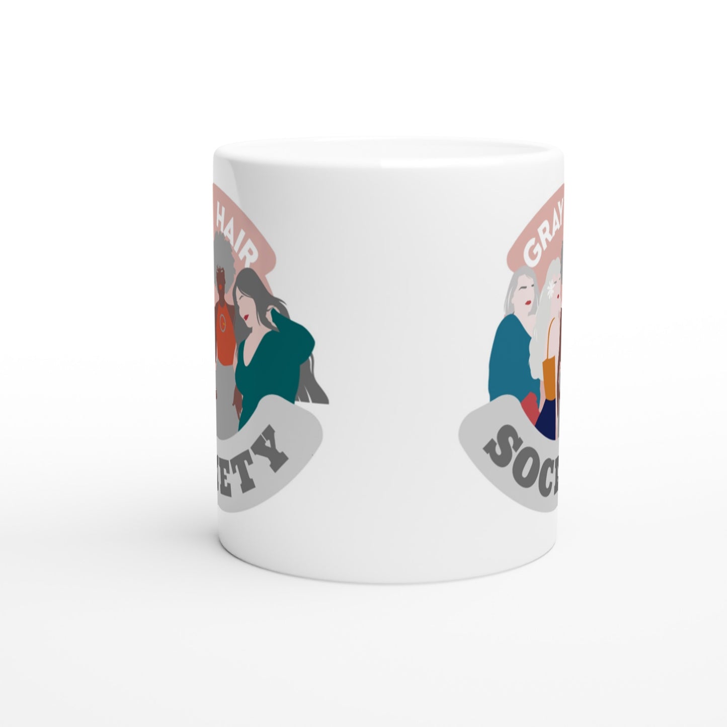 Gray Hair Society - Caneca