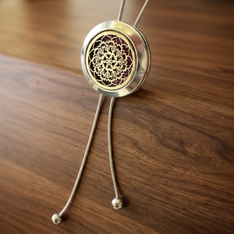 Colar Aromático Mandala  (Frete Grátis)