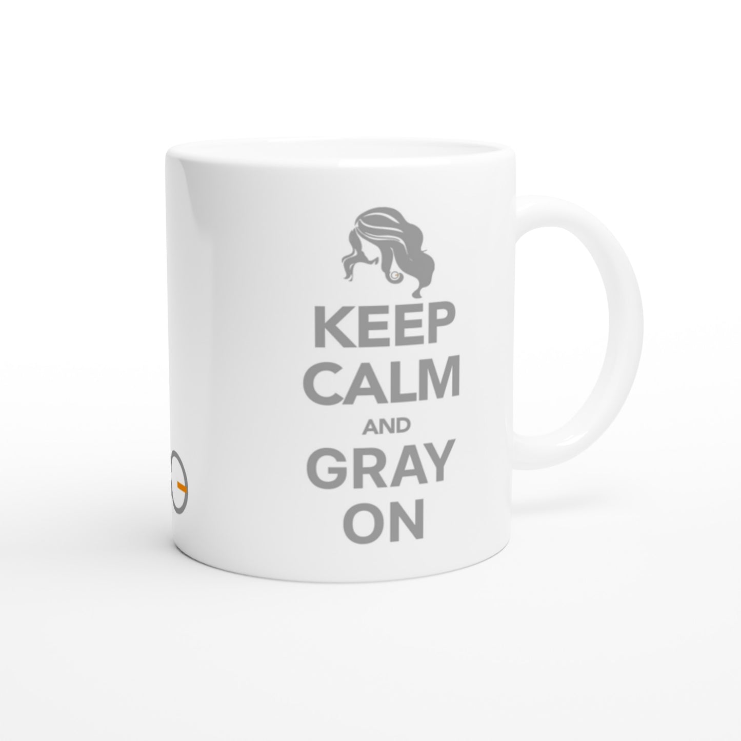 Keep Calm and Gray On - Caneca