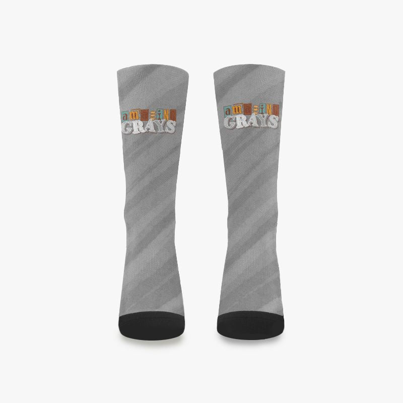 Amazing Grays - Meias (Frete Grátis)