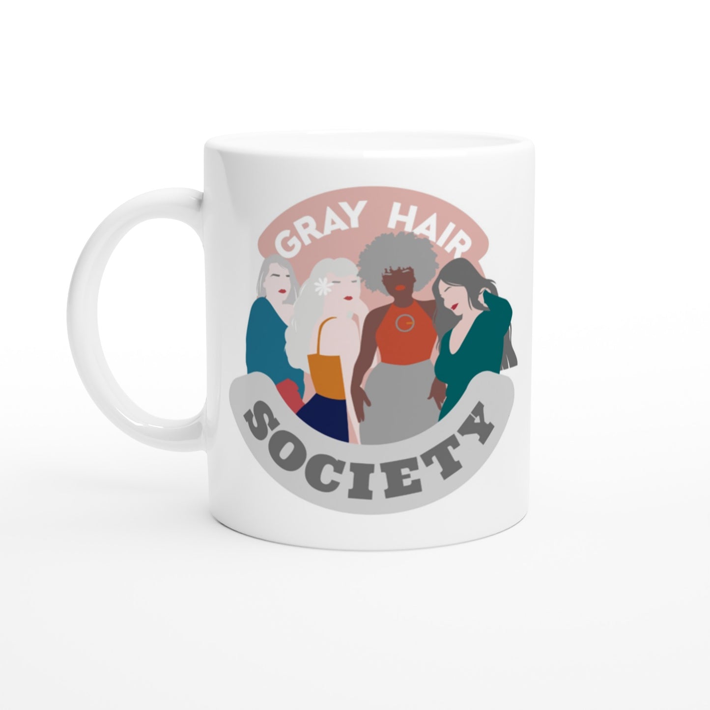 Gray Hair Society - Caneca