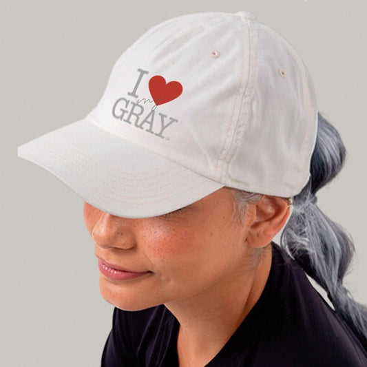 I LOVE MY GRAY - Boné (Frete Grátis)