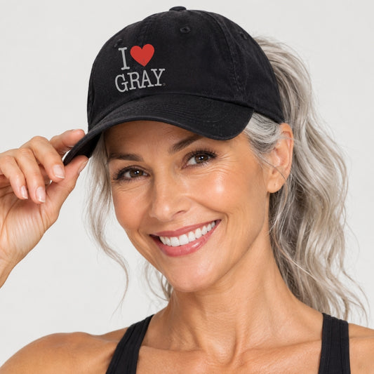 I LOVE MY GRAY - Boné