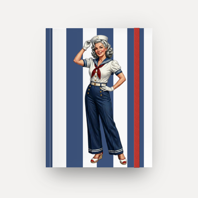 Naia - Caderno sem espiral  (Frete Grátis)