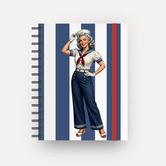 Naia - Caderno com espiral  (Frete Grátis)