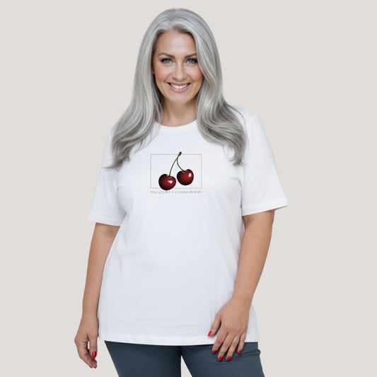 Cereja do Bolo - Camiseta Plus Size (Frete Grátis)