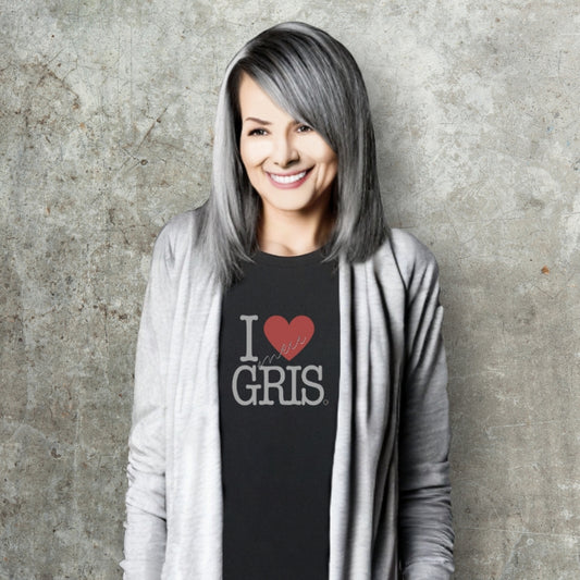 I Love meu Gris- Camiseta Premium Feminina (Frete Grátis)