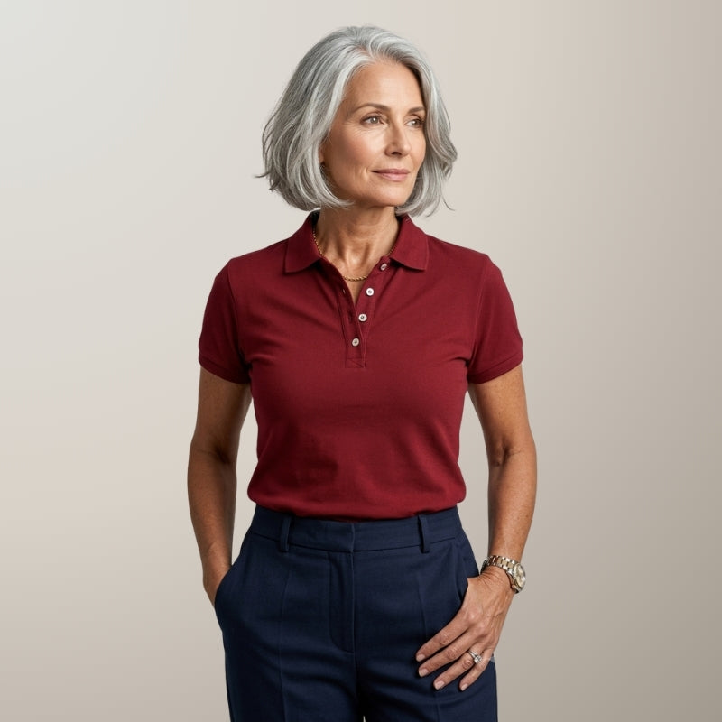 Se eu não fosse grisalha - Camiseta Polo