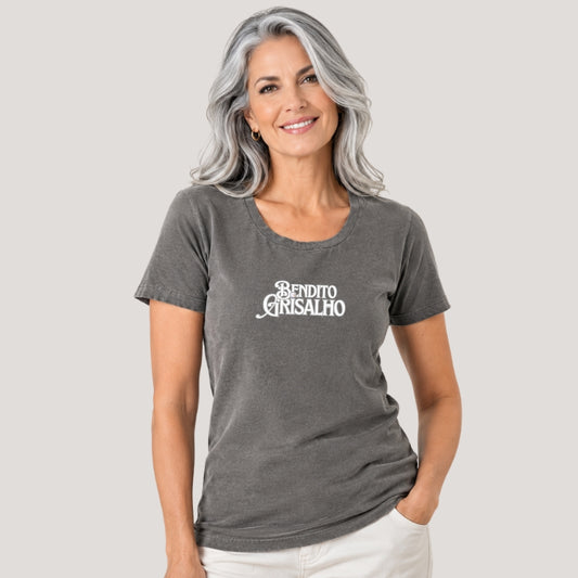 Bendito Grisalho - Camiseta Estonada Feminina