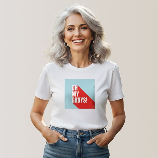 OH MY GRAYS! - Camiseta Premium Feminina