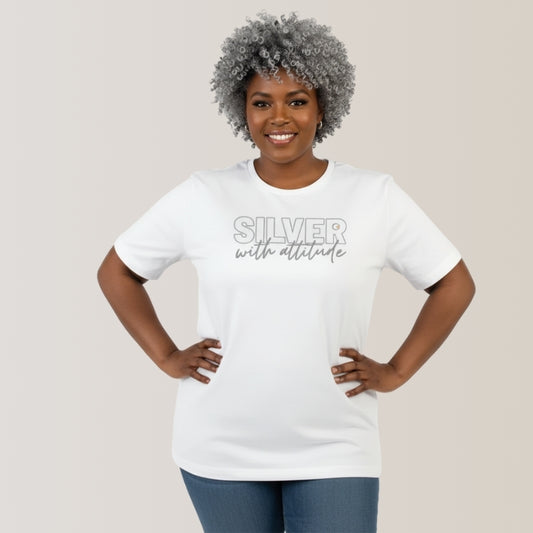Silver with attitude - Camiseta Plus Size