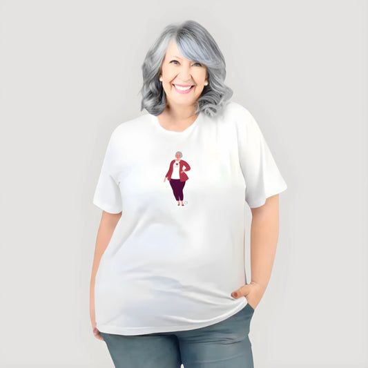 Isa - Camiseta Plus Size (Frete Grátis)