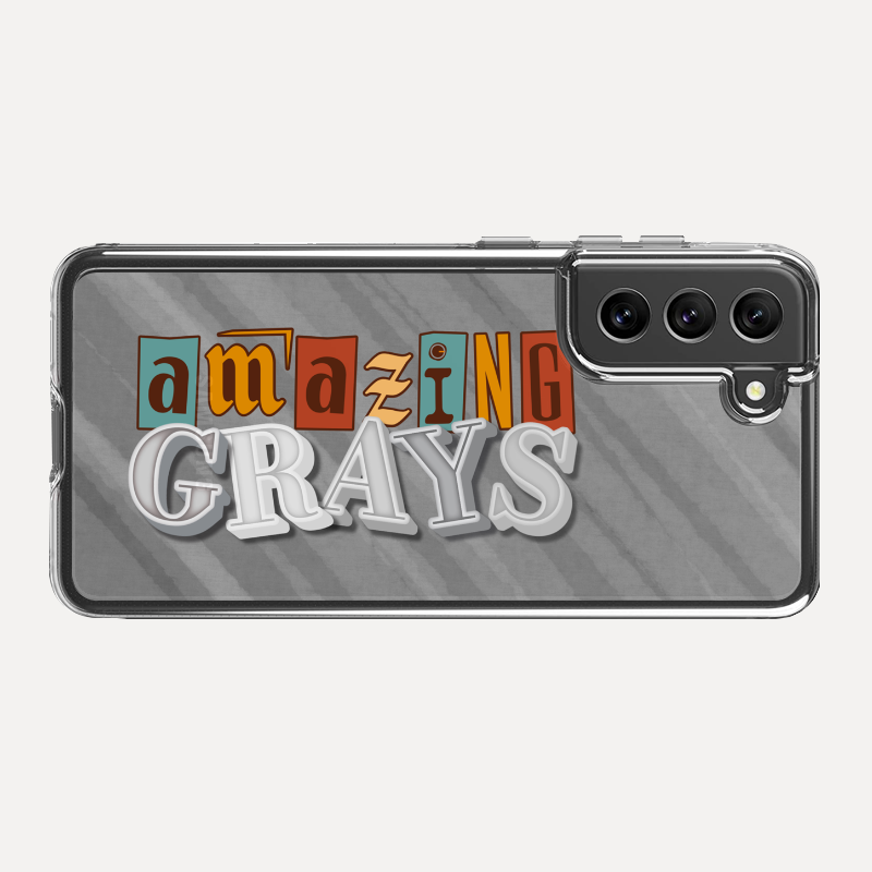 Amazing Grays - Capinha de celular (Frete Grátis)