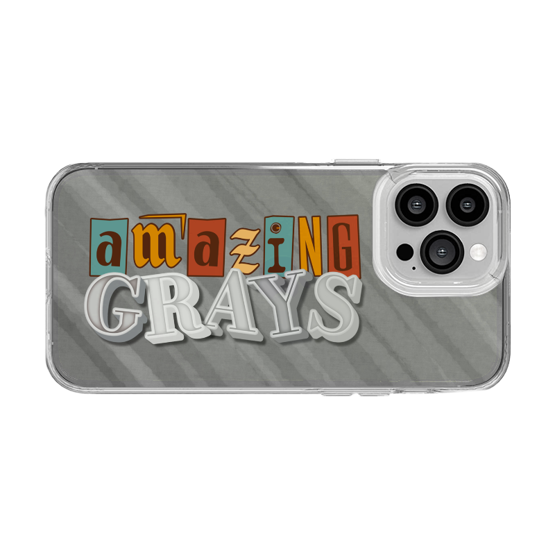 Amazing Grays - Capinha de celular (Frete Grátis)