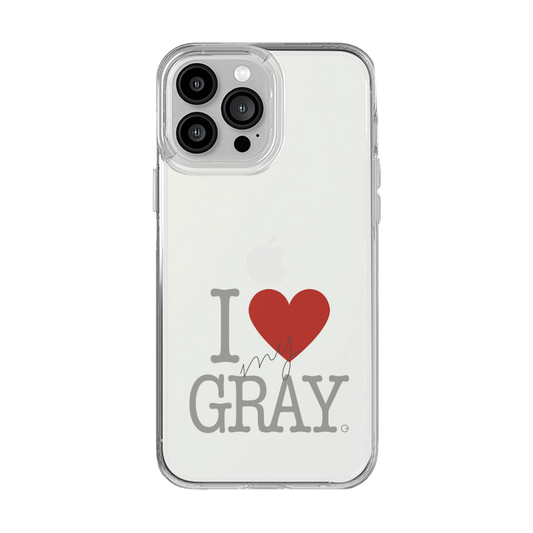 I love my gray - Capinha de celular (Frete Grátis)