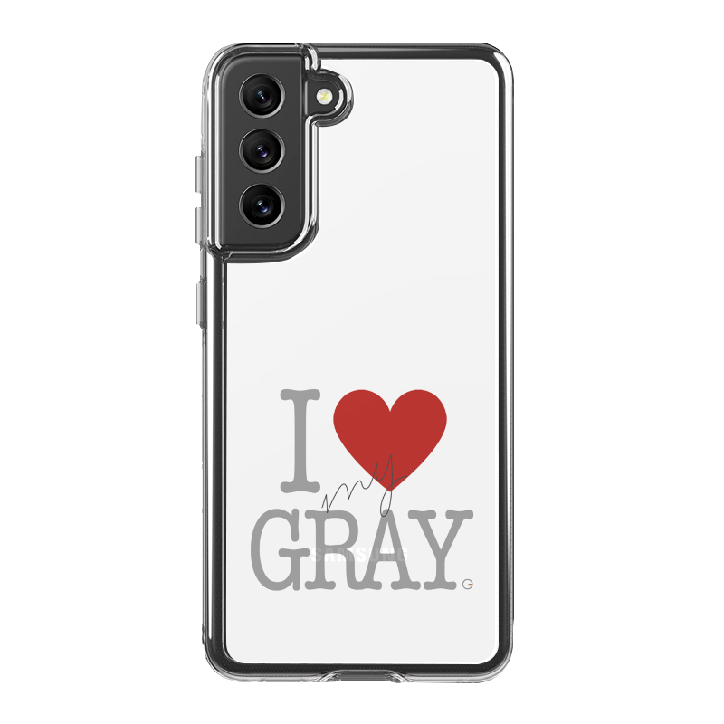 I love my gray - Capinha de celular (Frete Grátis)