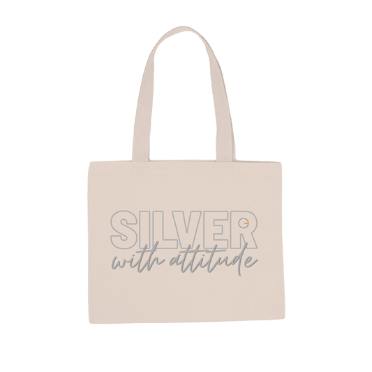 Silver with attitude - Ecobag (Frete Grátis)