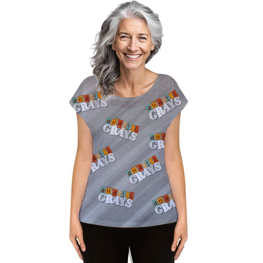 AMAZING GRAYS - Camiseta Full Print (Frete grátis)