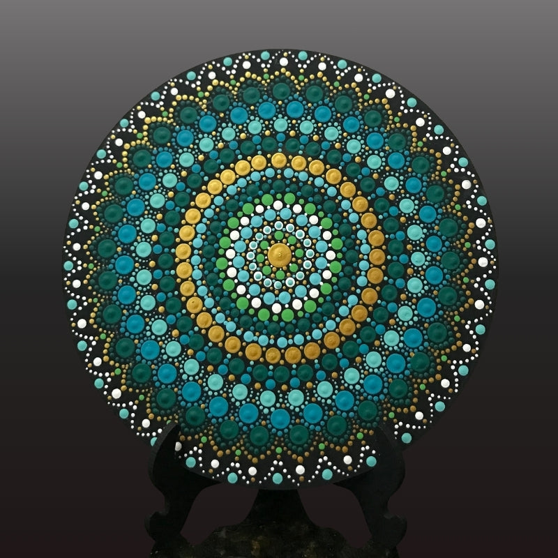 Mandalas exclusivas pintadas à mão (Frete Grátis)