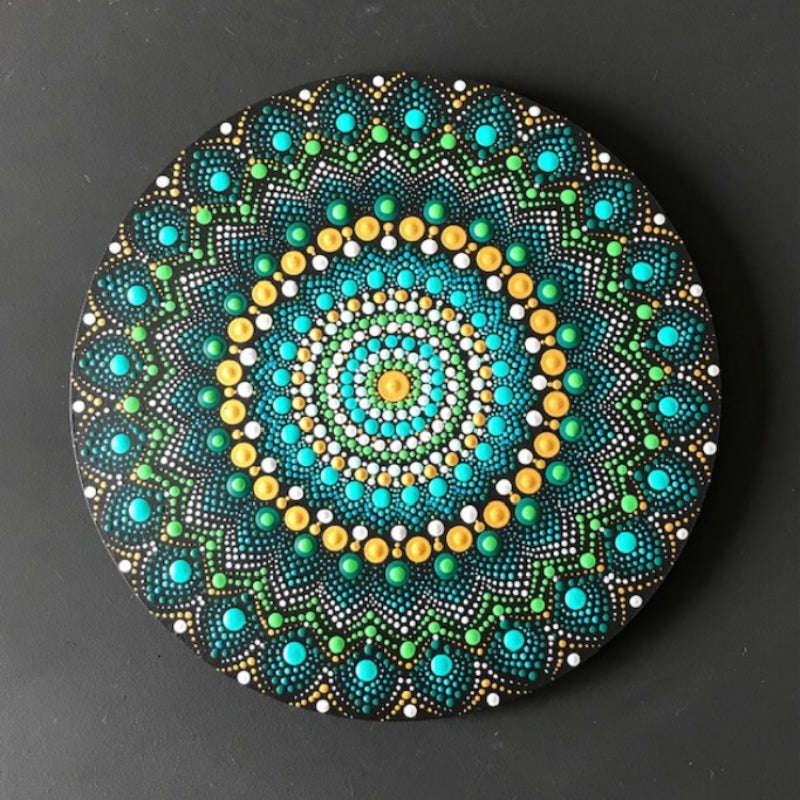 Mandalas exclusivas pintadas à mão (Frete Grátis)