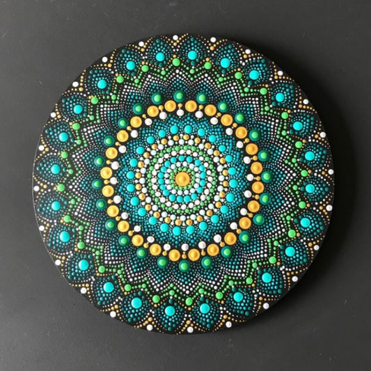Mandalas exclusivas pintadas à mão (Frete Grátis)