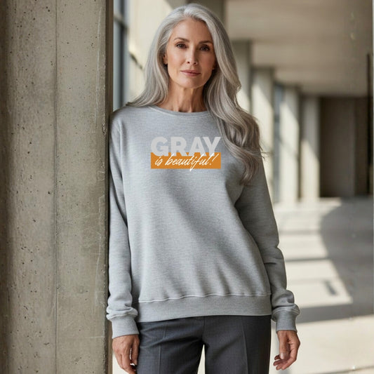 Gray is beautiful! - Moletom Blusão