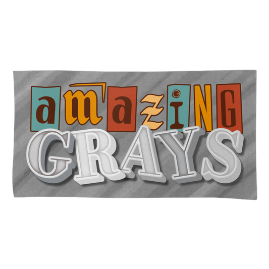 Amazing Grays - Toalha de Praia (Frete Grátis)