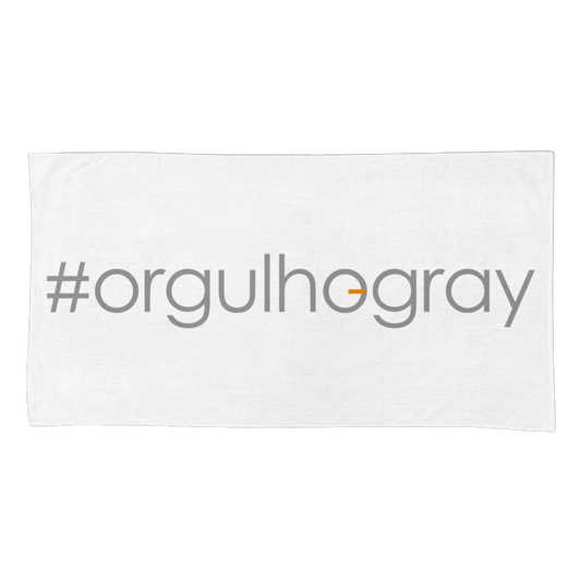 Toalha de Praia #orgulhogray (Frete Grátis)