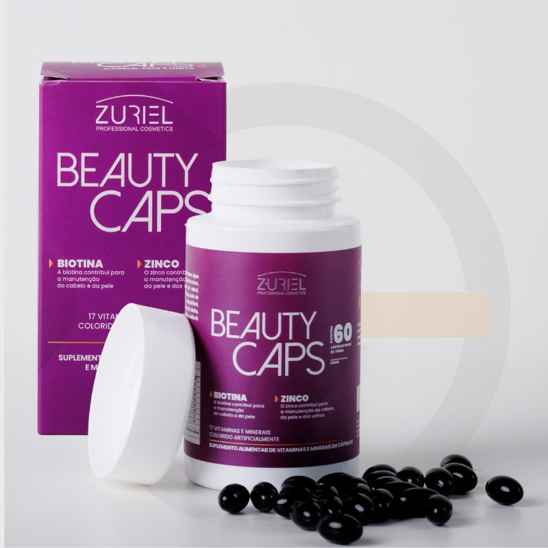 BEAUTY CAPS - Suplemento Alimentar - Vitaminas e Minerais