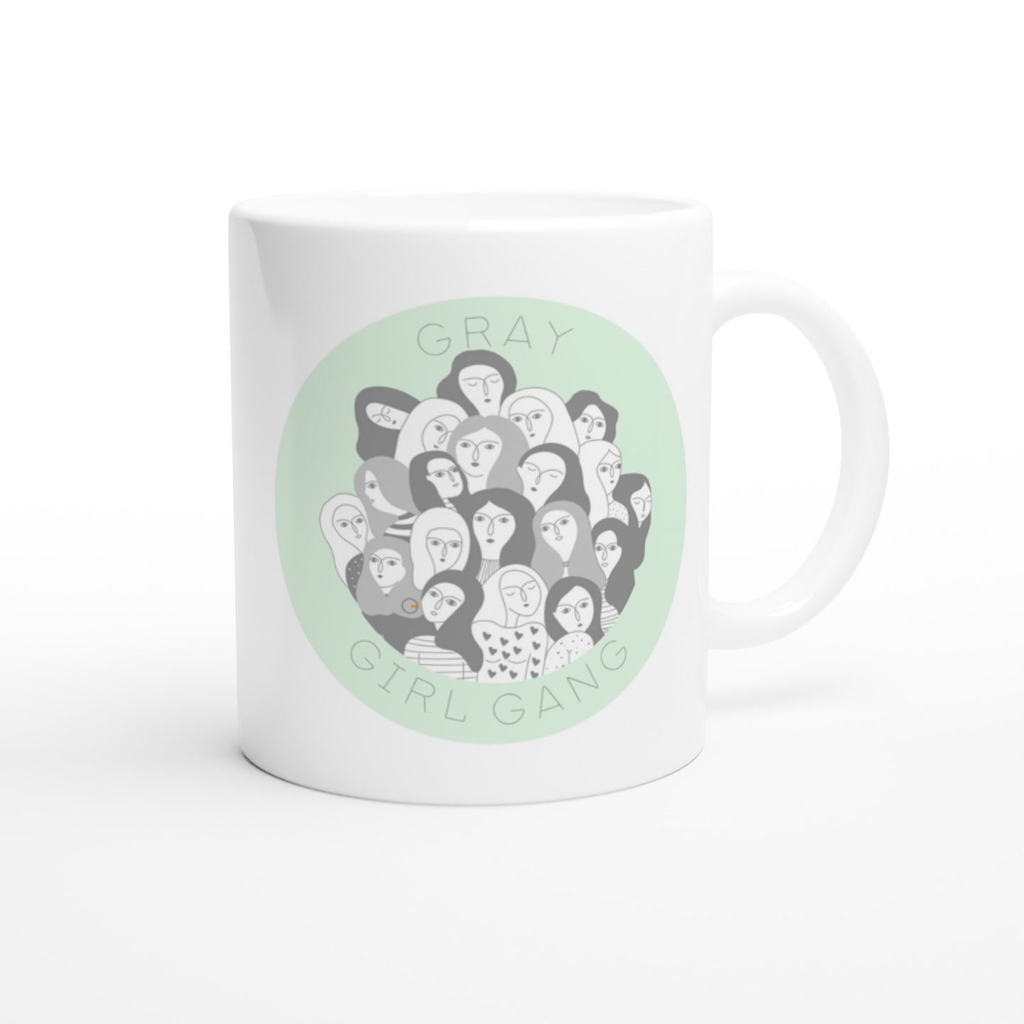 Gray Girl Gang - Caneca