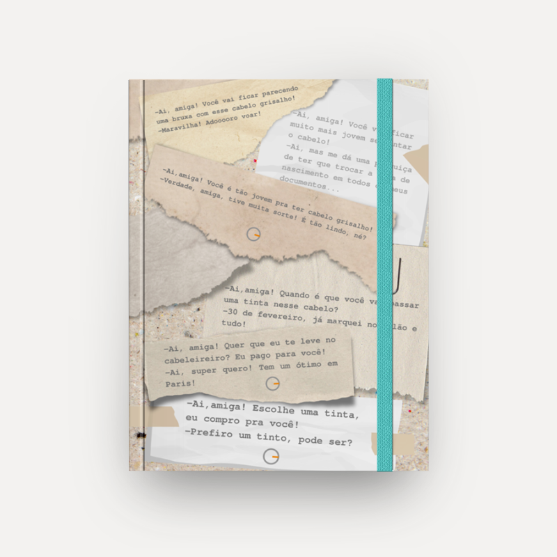 Ai, amiga! - Caderno sem espiral  (Frete Grátis)