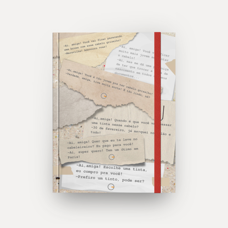 Ai, amiga! - Caderno sem espiral  (Frete Grátis)