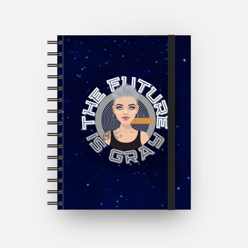 Caderno Eli com espiral  (Frete Grátis)