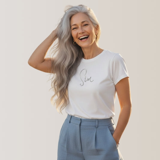 Sim - Camiseta Premium Feminina